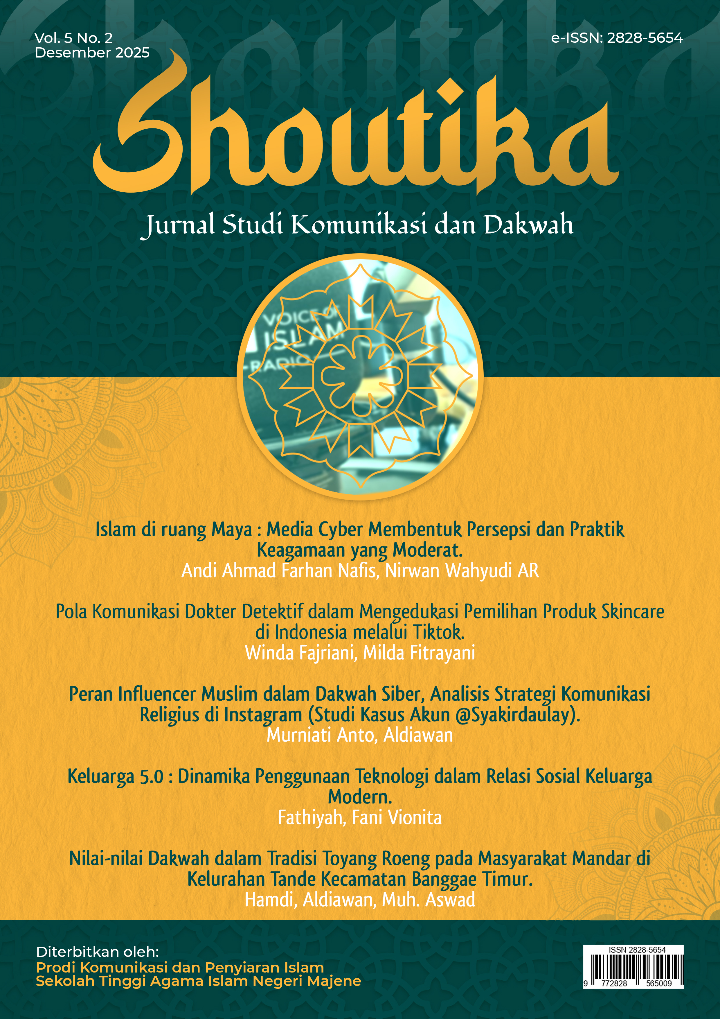 					View Vol. 5 No. 2 (2025): Jurnal Shoutika
				