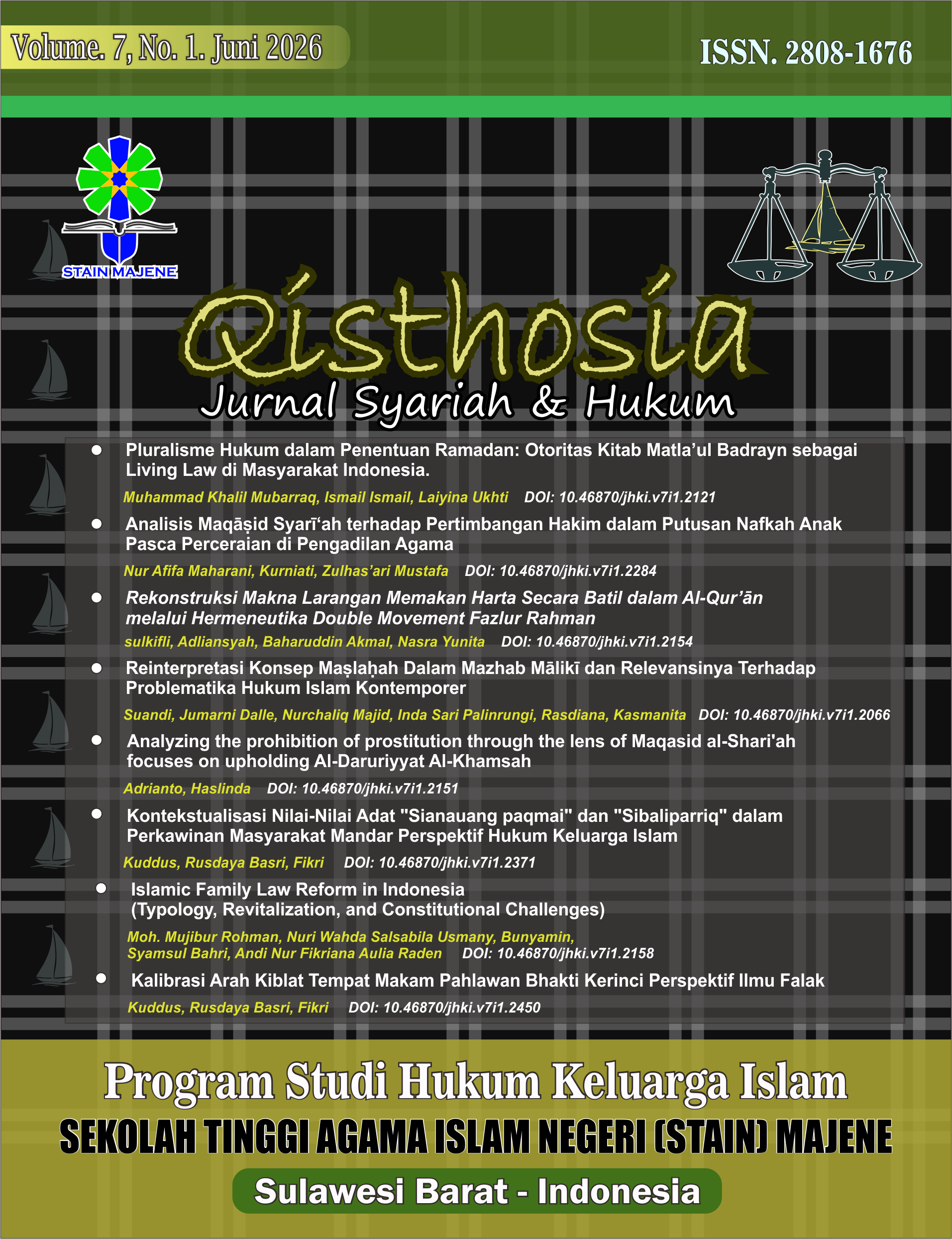 					View Vol. 7 No. 1 (2026)
				